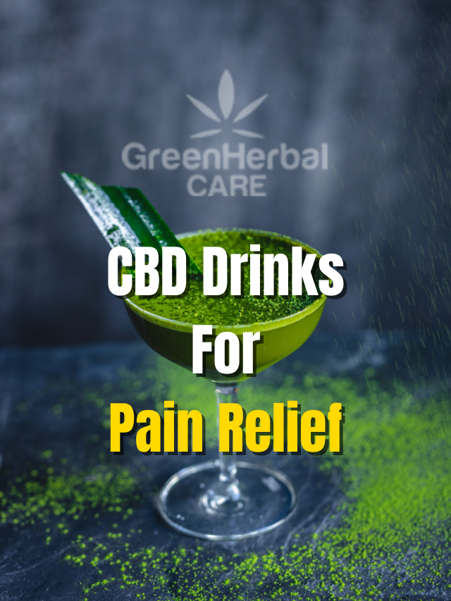 cbd infused drinks for pain relief